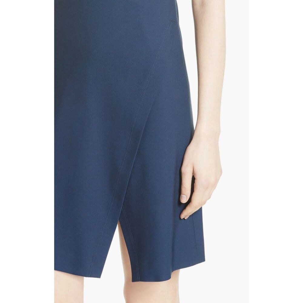 Theory Risbana Sleeveless Wrap Effect Shift Dress… - image 3